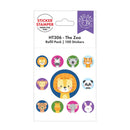 Pack of Hero Arts Sticker Stamper refill pack with animal-themed stickers on a white background