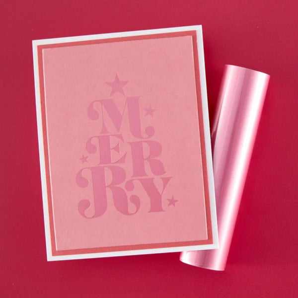 Hero Arts Very Merry BetterPress + Foil Set - Merry Tree Letterpress
