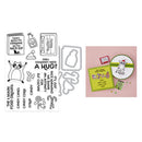 Hero Arts Yule Fuel Stamp & Cut Set - Elf Culture