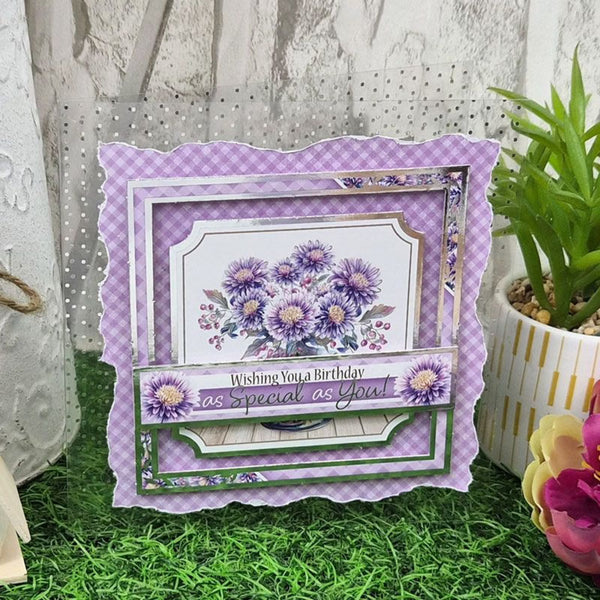 Hunkydory A Year of Flowers Luxury Foiled Acetate