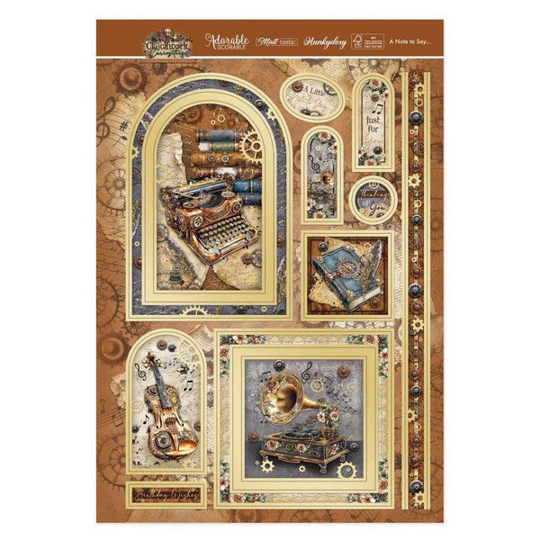 Hunkydory A Note to Say... Luxury Topper Set