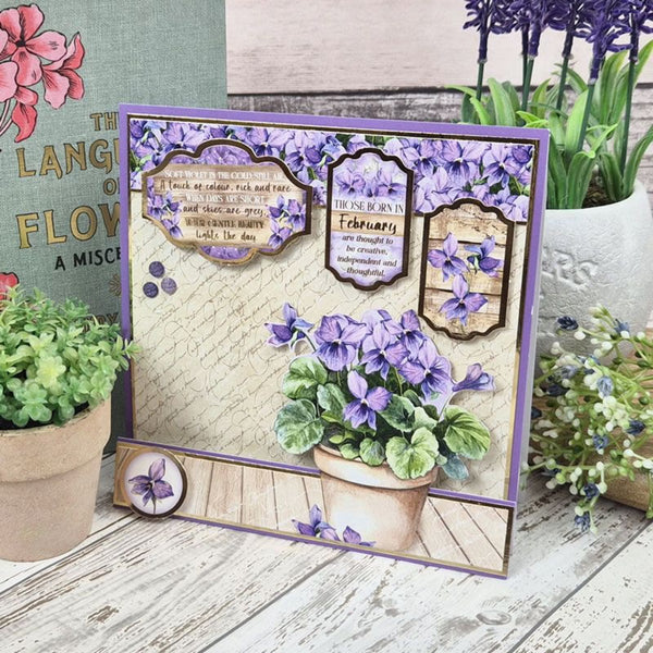 Hunkydory A Year of Flowers Adorable Scorable Selection