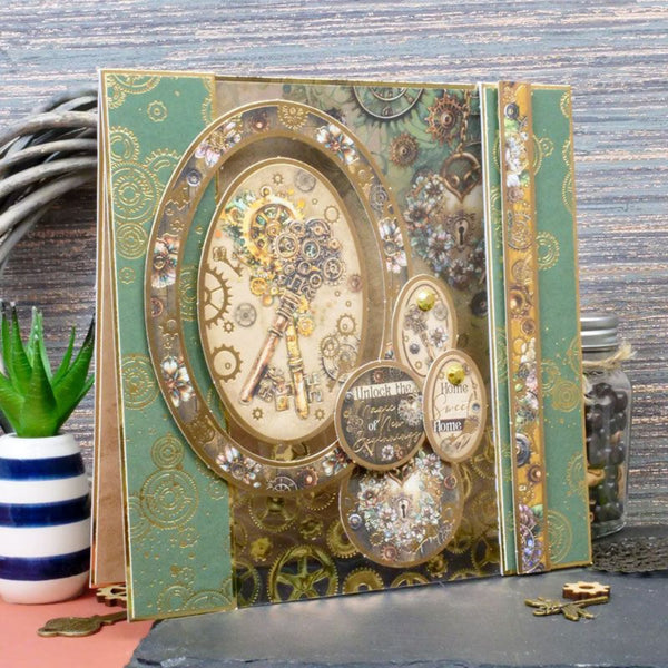 Hunkydory Clockwork Curiosities Luxury Foiled Cardstock