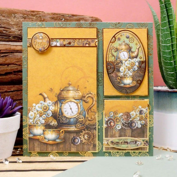 Hunkydory Clockwork Curiosities Luxury Foiled Cardstock
