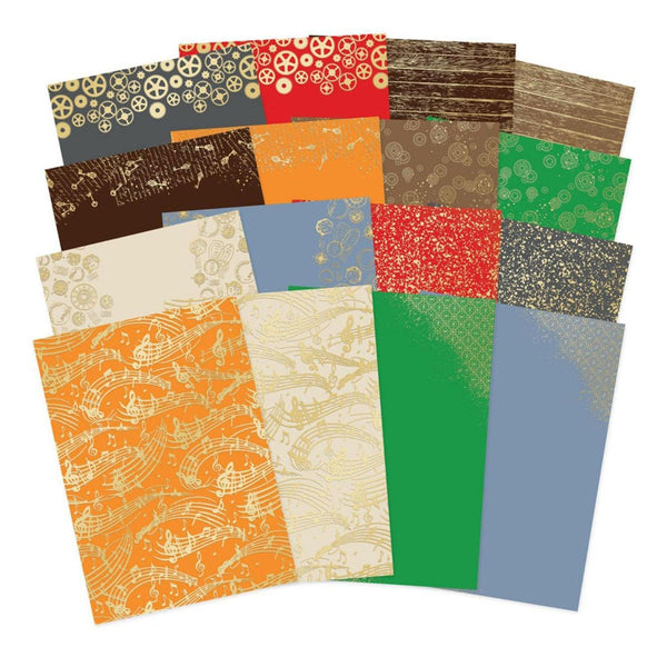 Hunkydory Clockwork Curiosities Luxury Foiled Cardstock