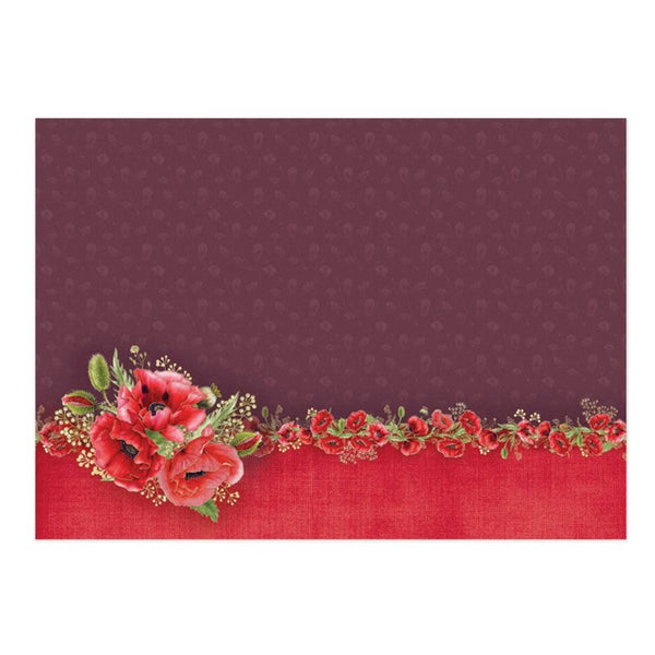 Hunkydory Everlasting Poppies Luxury Topper Set - Forever & Always