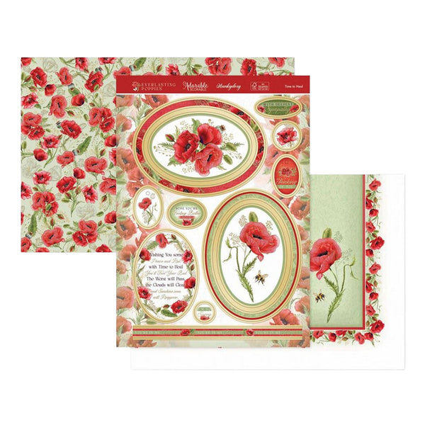 Hunkydory Everlasting Poppies Luxury Topper Set - Time to Heal