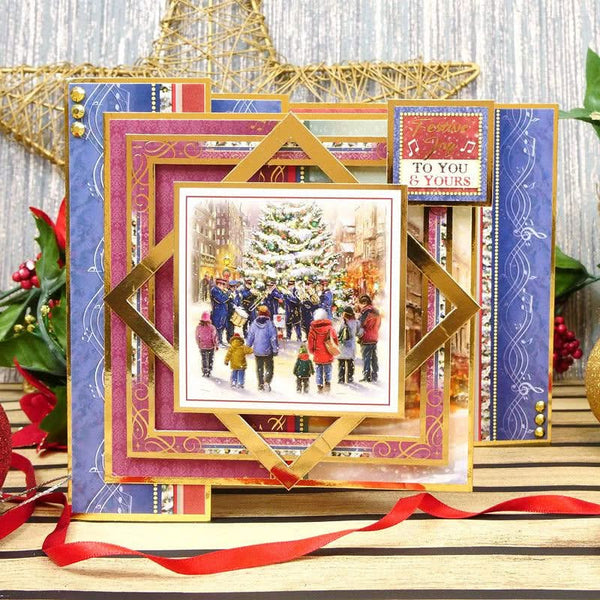 Hunkydory Festive Joy Luxury Topper Set - A Christmas Chorus