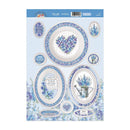 Hunkydory A Year of Flowers Larkspur Luxury Topper Sheet - July