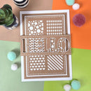 Decorative card with 'HELLO' text on a colorful background