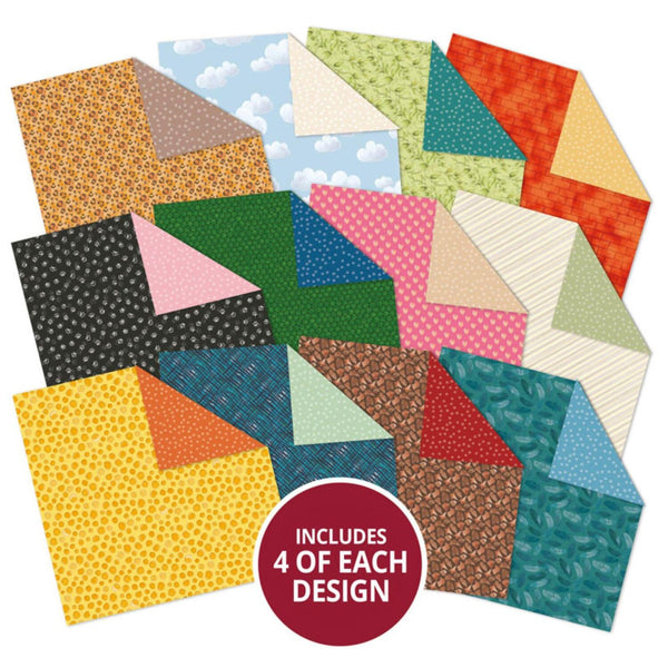 Hunkydory Quirky Animals 8" x 8" Paper Pad