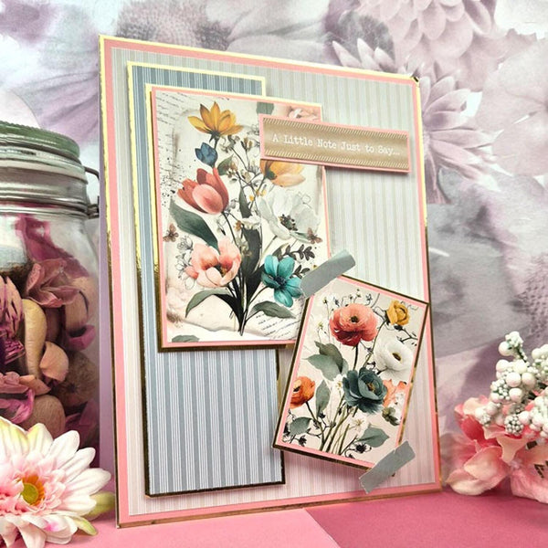 Hunkydory Sketchbook Florals Pocket Pad