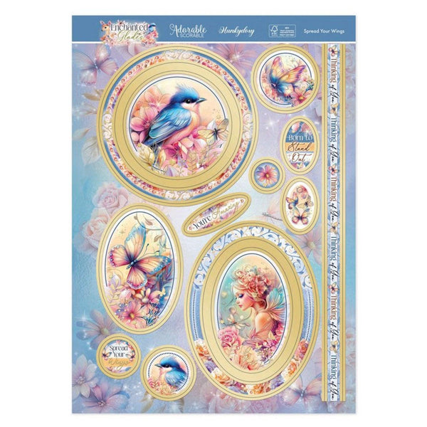 Hunkydory Spread Your Wings Luxury Topper Set