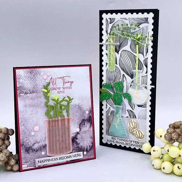 Spellbinders Etched Dies By Annie Williams Propagated Plants*