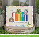 Lawn Clippings Colouring Stencils - Little Woodland Library Friends