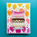 Simon Hurley create. Clear Stamp Set 6" x 9" - Snarky Birthday