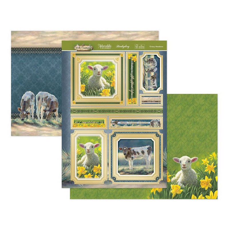 Hunkydory In the Countryside - Grassy Meadows Luxury Topper Set