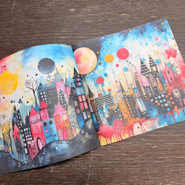 IndigoBlu Urban Wonderland 8" x 8" Paper Book