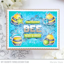 My Favorite Things Clear Stamps 4"x 8" - Merry Bees-mas