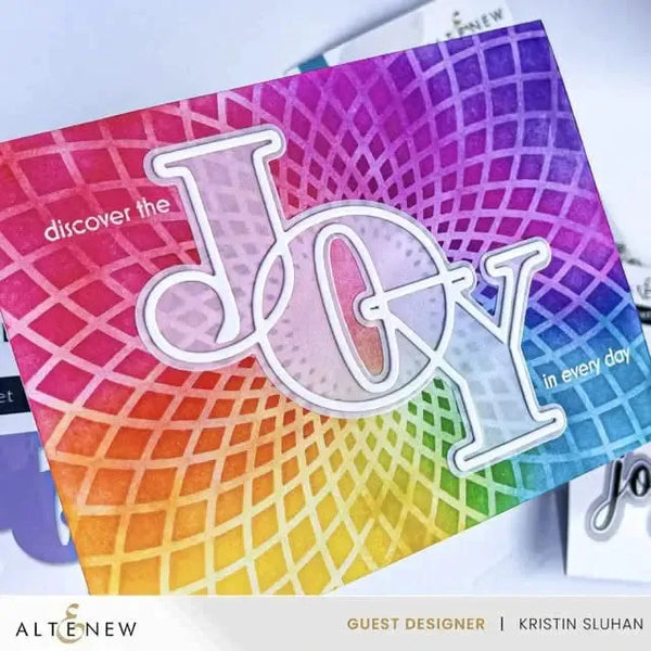 Altenew Joy Simple Colouring Stencil Set*