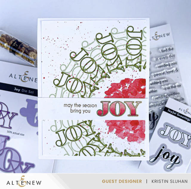 Altenew Joyful Greetings Stamp Set