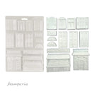 Stamperia Soft Maxi Mould A4 - Art of Travelling - Doors And Window