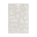 Stamperia Soft Maxi Mould A4 - Timeless