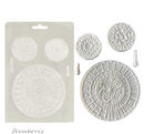 Stamperia Soft Maxi Mould A5 - Venice City of Art - Clocks