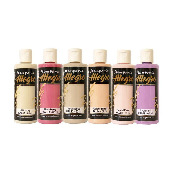 Stamperia Allegro Paint Set 6/Pkg - Master of Magic