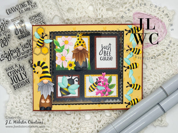 Karen Burniston Clear Stamps CS025 – Bug Greetings