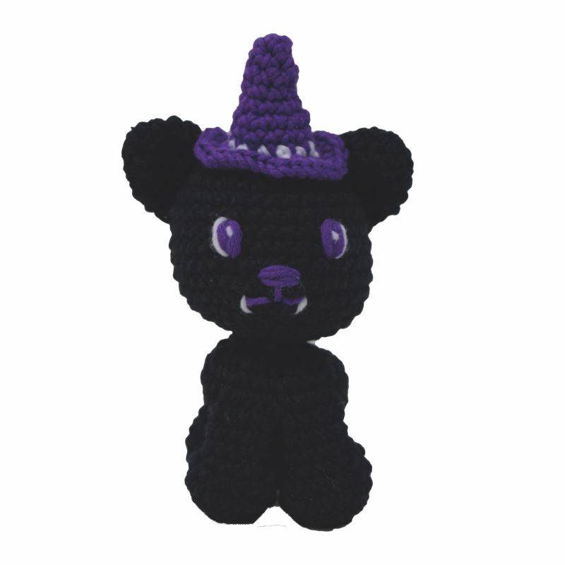 Knitty Critters Creepy Capers Crochet Kit - Creepy Kitten