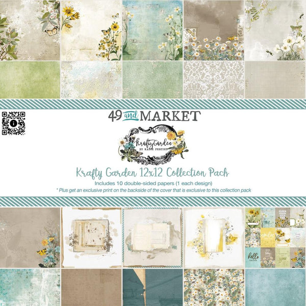 49 And Market Collection Pack 12"X12" Krafty Garden