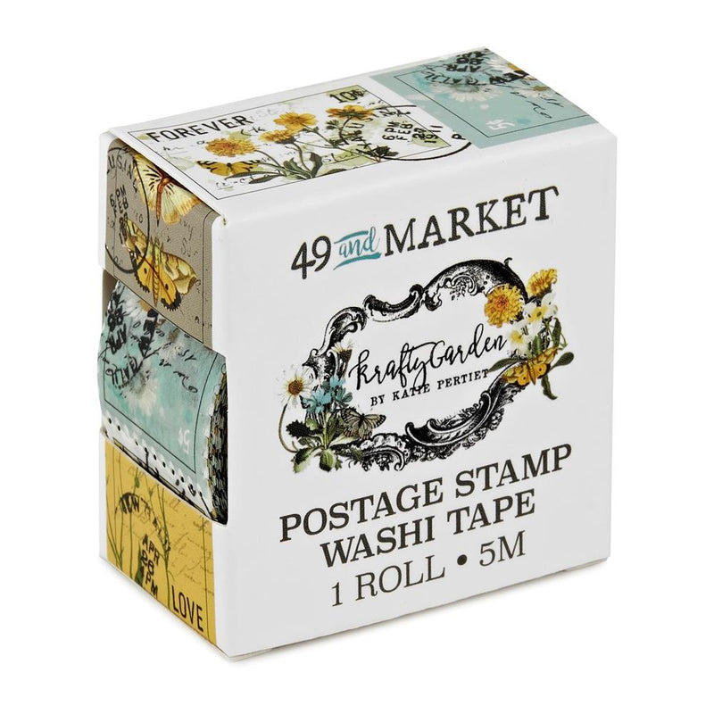 49 And Market Washi Tape Roll Postage, Krafty Garden