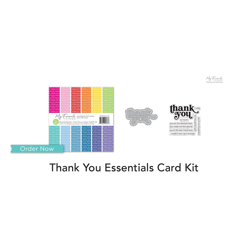 My Favorite Things Essentials Card Kit - Thank You