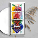 Katkin Krafts Clear Stamp Set 6"x 8" - Floral Hearts*