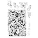 Katkin Krafts Clear Stamp Set 6"x 8" - Beautiful Leaves*