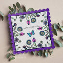 Katkin Krafts Clear Stamp Set 6"x 8" - Herbaceous Border