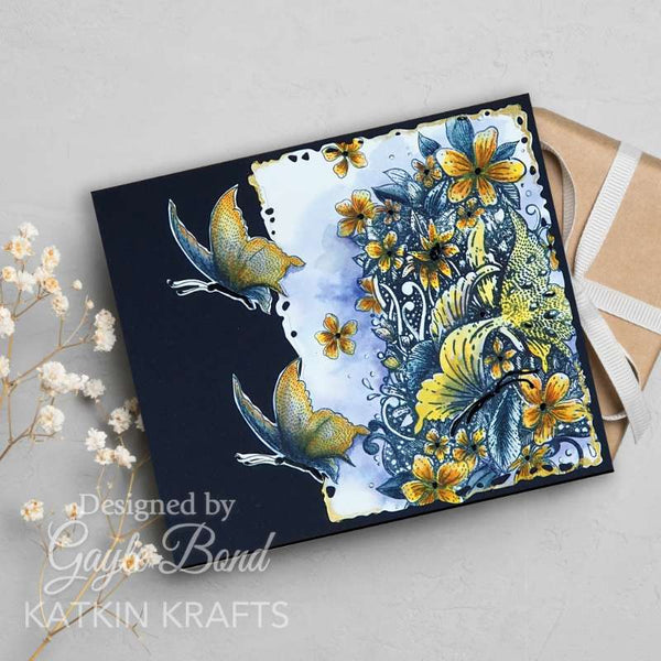 Katkin Krafts Clear Stamp Set 6"x 8" - Be-You-Tiful