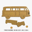 Stamperia Crafty Shapes - Silent Sea - Van