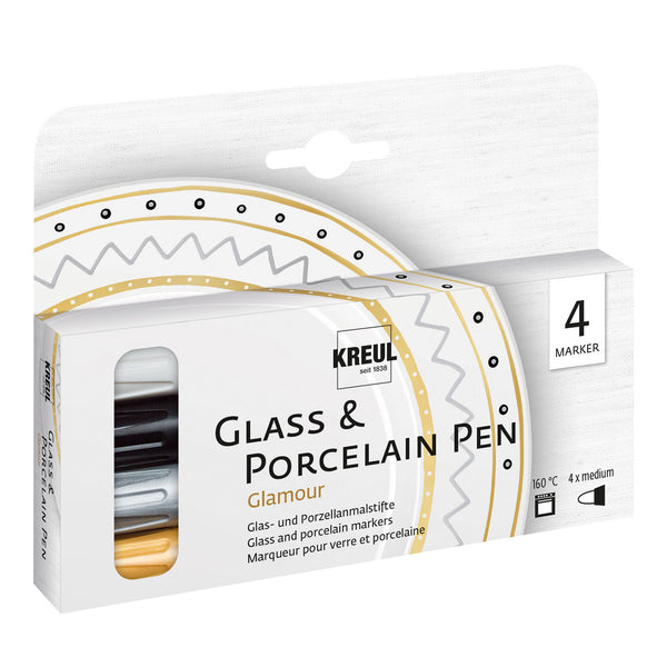 Kreul Glass & Porcelain Pen packaging with white background