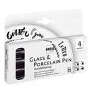 Kreul glass and porcelain pen packaging with 'butter if you' branding on a white background