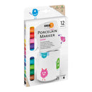 Kreul Porcelain Marker set packaging with colorful markers inside