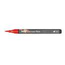 Kreul tattoo pen with red cap on a white background