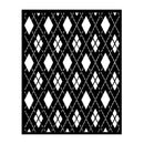 Stamperia Stencil 7.87"x 9.84" - Master of Magic - Rhombus Pattern