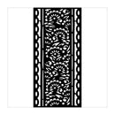 Stamperia Stencil 4.72"x 9.84" - Art of Travelling - Stripes*