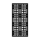 Stamperia Stencil 4.92"x 9.84" - Gear Up For Christmas - Fabric Pattern