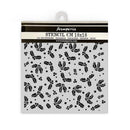 Stamperia Stencil 7"x 7" - Classic Christmas - Gooseberry Pattern