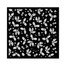 Stamperia Stencil 7"x 7" - Classic Christmas - Gooseberry Pattern