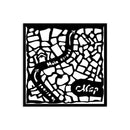 Stamperia Stencil 4.72"x 4.72" - Art of Travelling - Street Map*