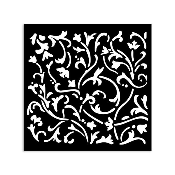 Stamperia Stencil 4.72"x 4.72" - Masquerade - Ornaments